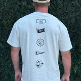 The Caddie T-Shirt | Grey Marle | Heavyweight