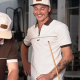 The Core Quarter-Zip Polo | IVORY