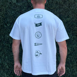 The Caddie T-Shirt | White | Heavyweight