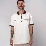 The Core Quarter-Zip Polo | IVORY