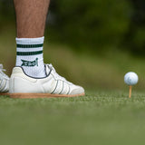 Caddie Crew Socks Heritage Green